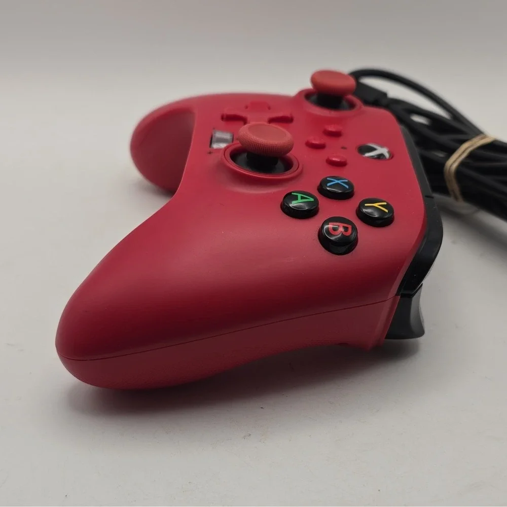 PowerA Enhanced Wired Controller USB for Xbox Series X|S One PC Red UNTESTED
